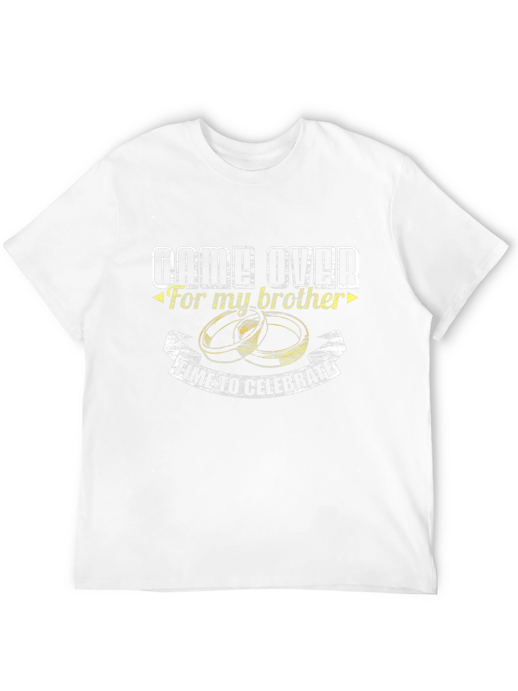 Game Over Brother T-Shirt - Celebrate Wedding!