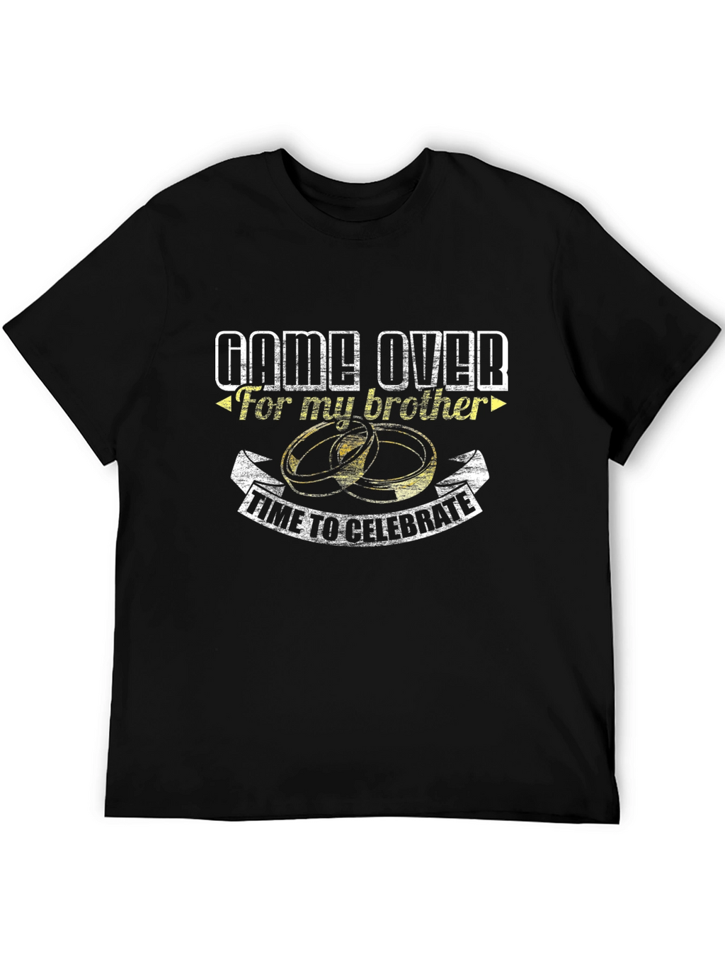 Game Over Brother T-Shirt - Celebrate Wedding!