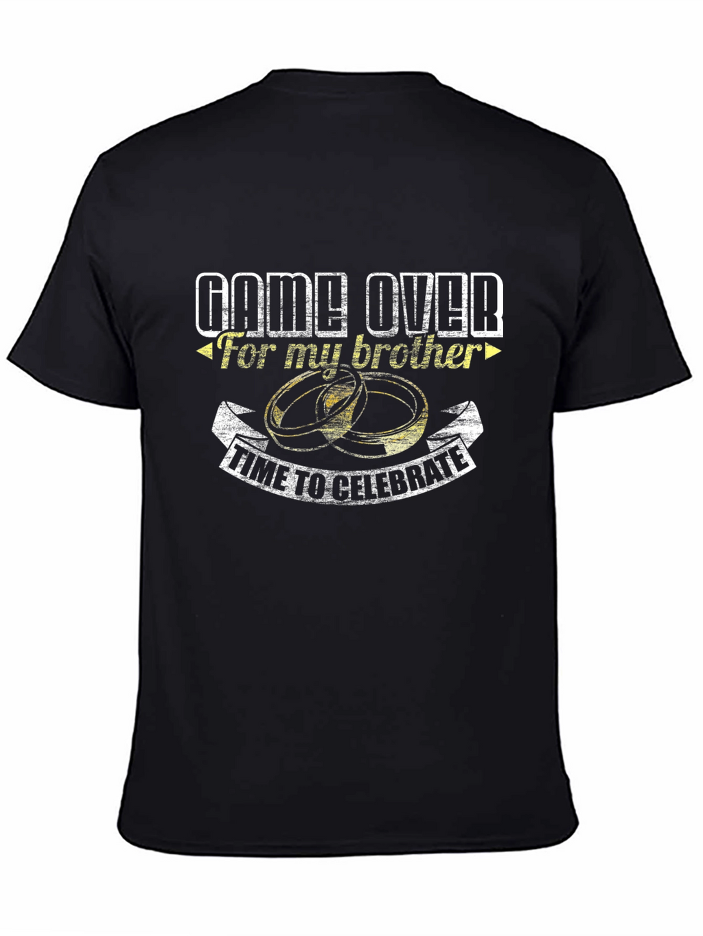 Game Over Brother T-Shirt - Celebrate Wedding!
