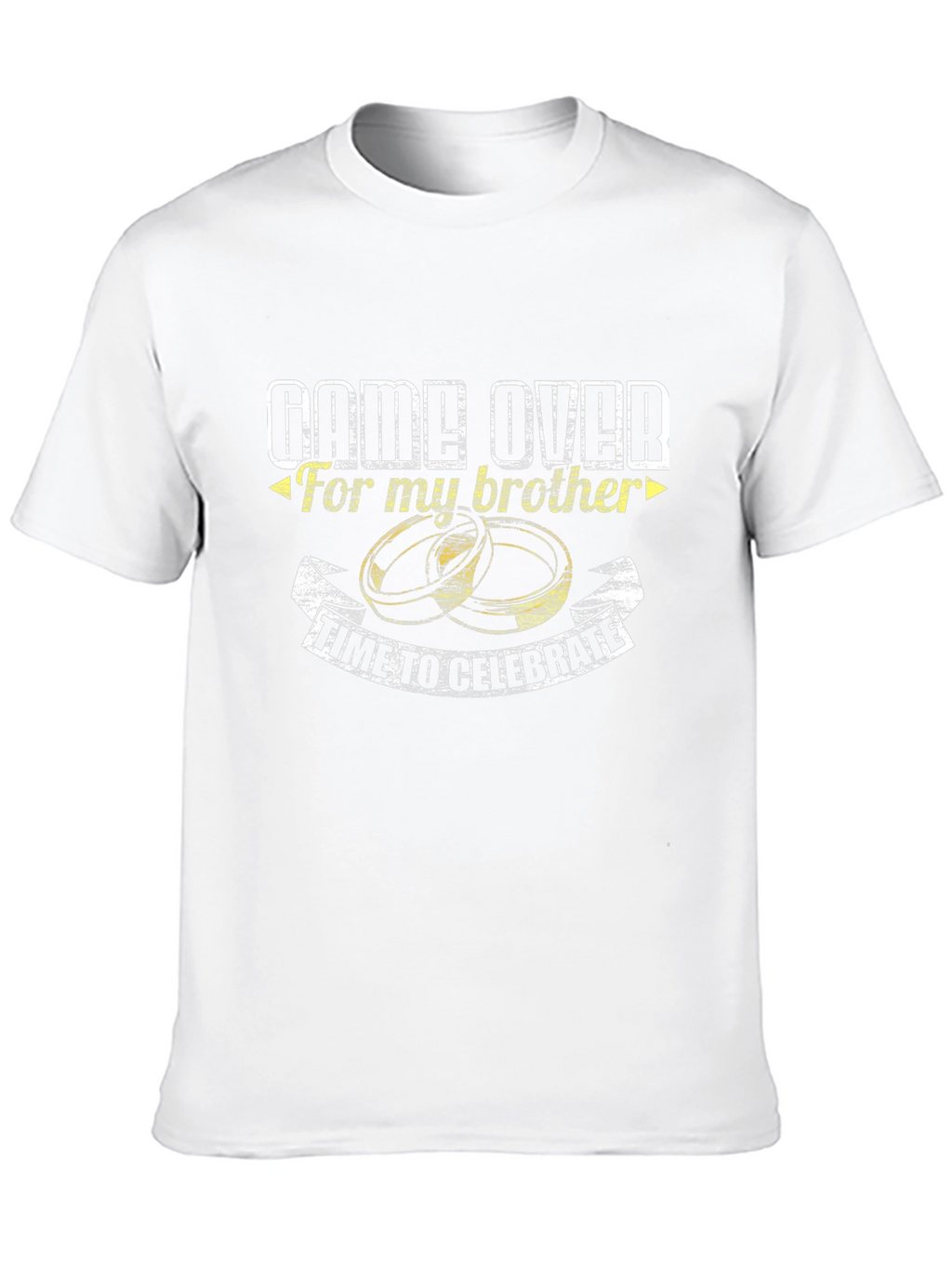 Game Over Brother T-Shirt - Celebrate Wedding!