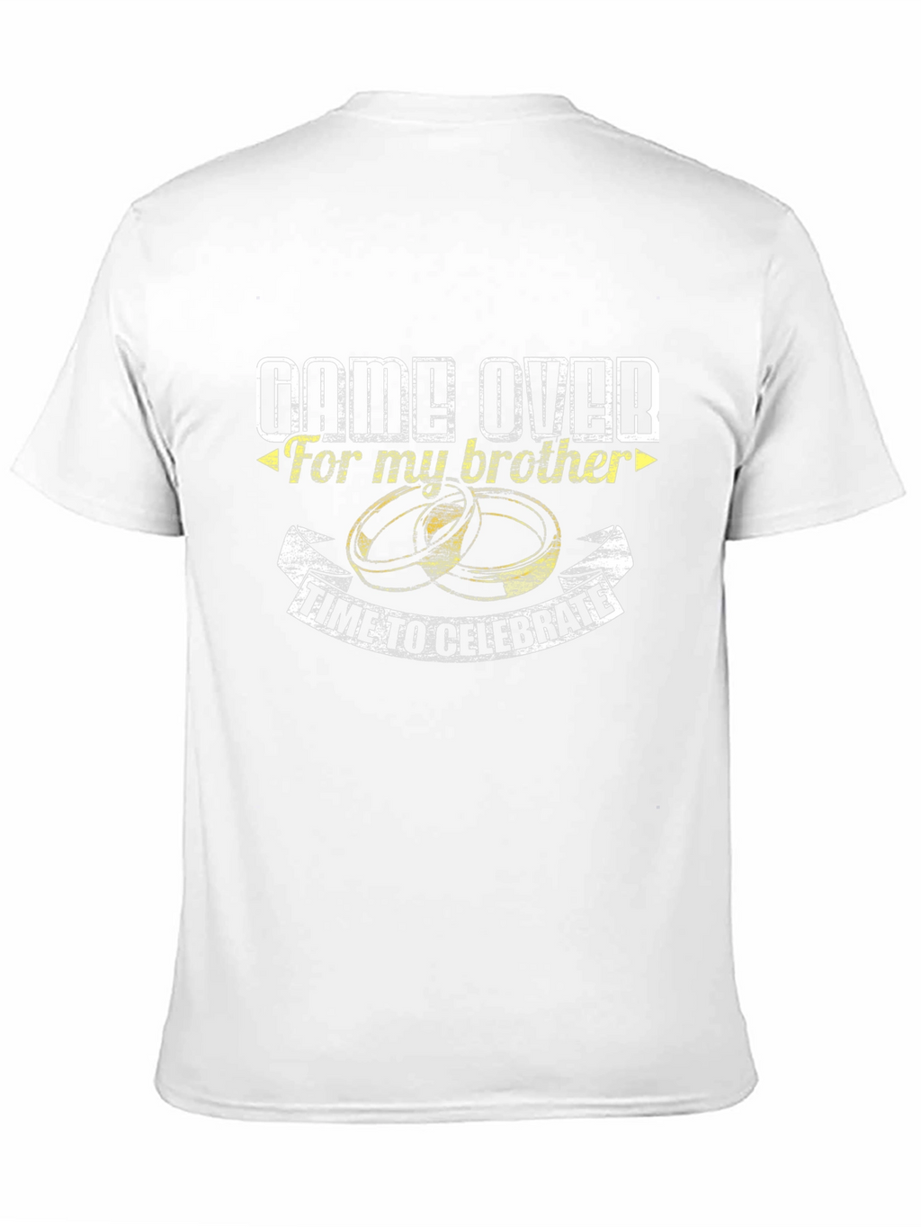 Game Over Brother T-Shirt - Celebrate Wedding!