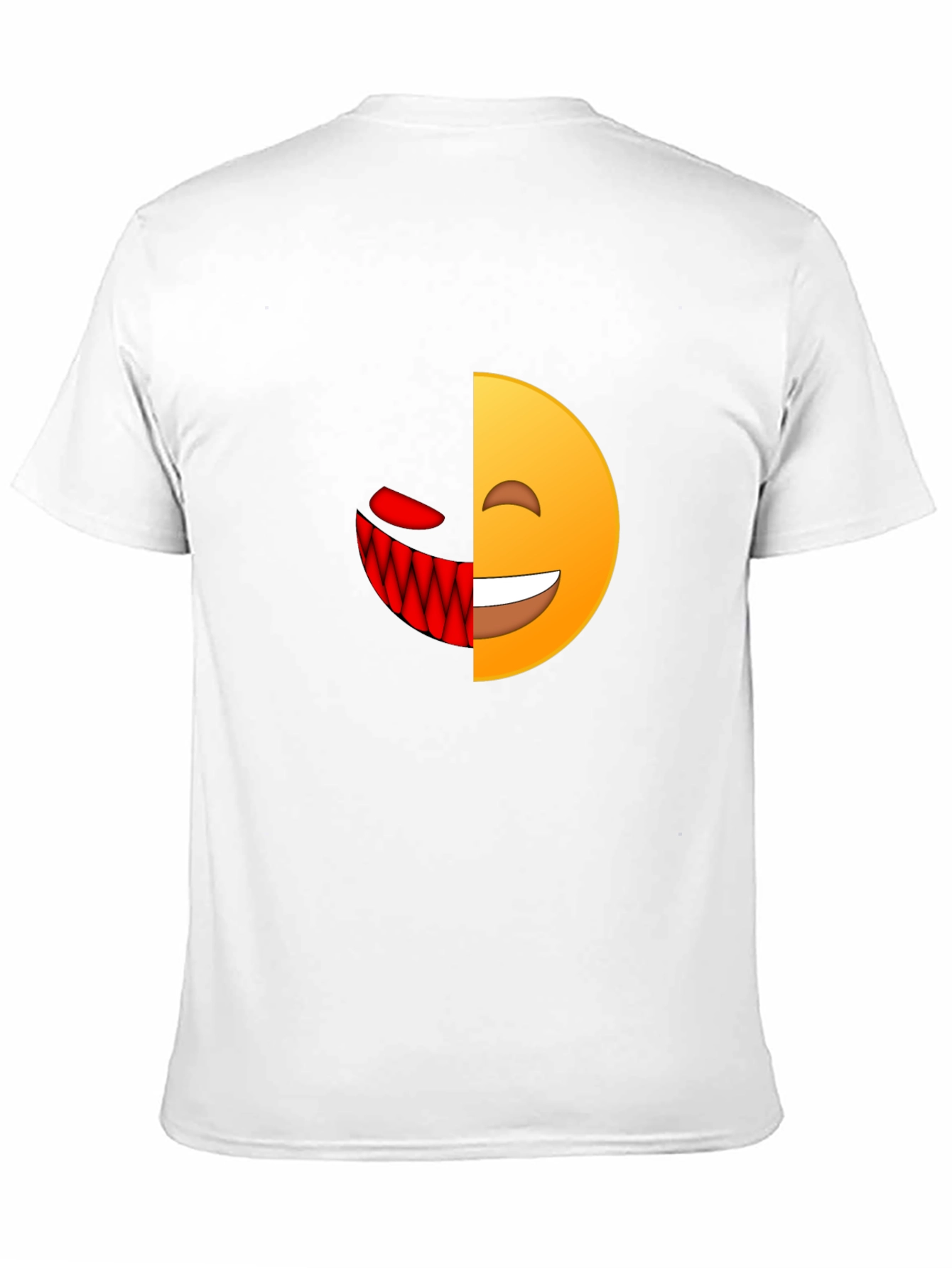 Evil Emoji Graphic T-Shirt - Mens Black Tee