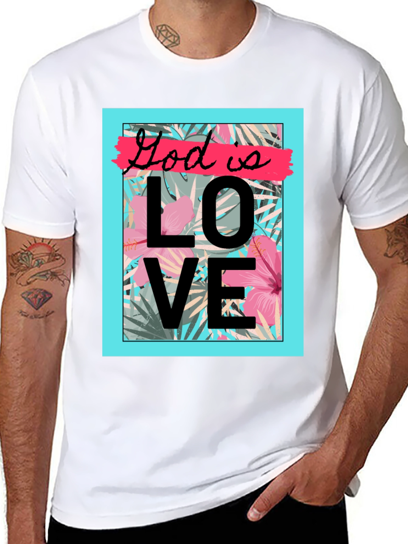 God is Love Graphic T-Shirt