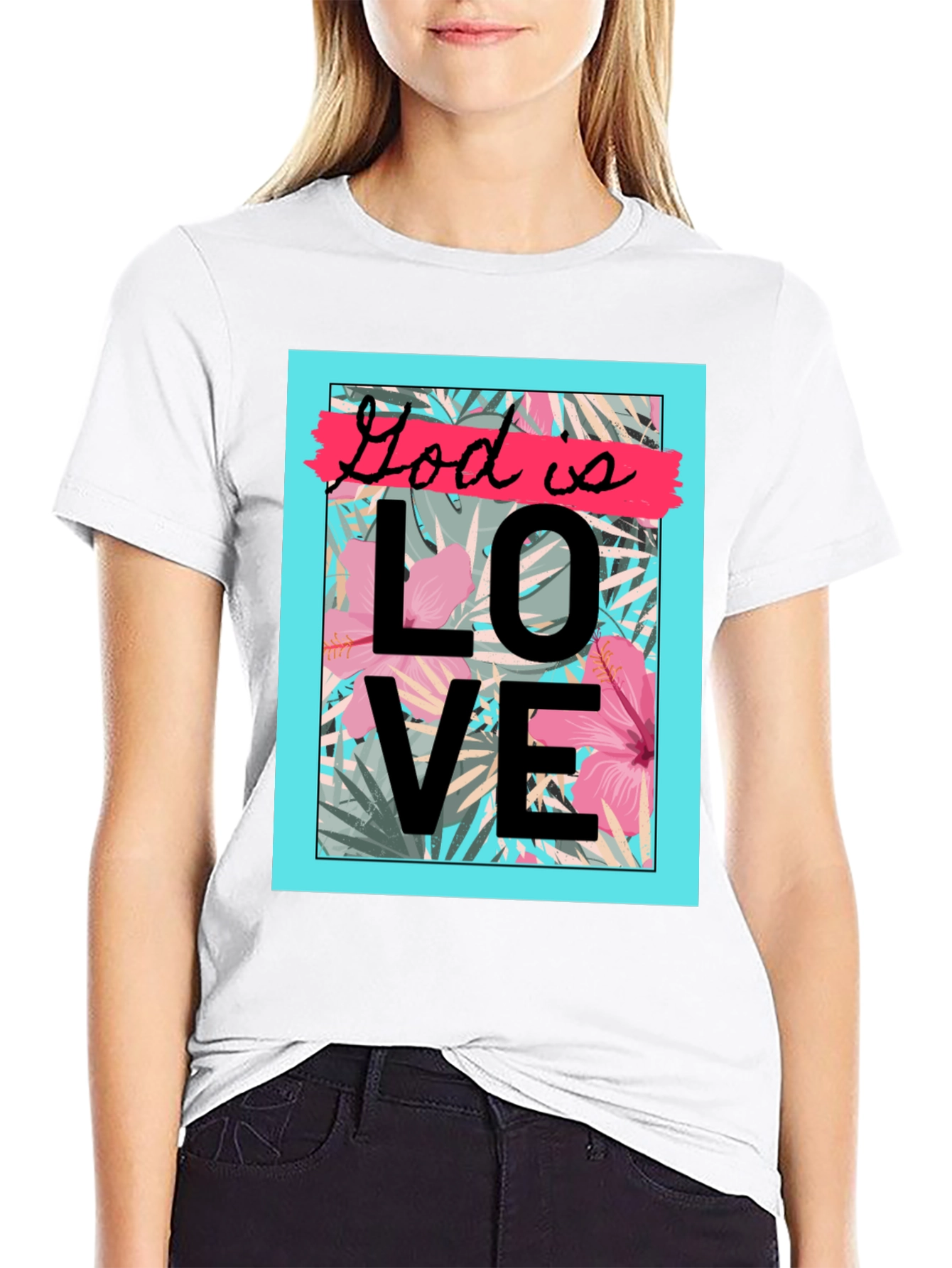 God is Love Graphic T-Shirt