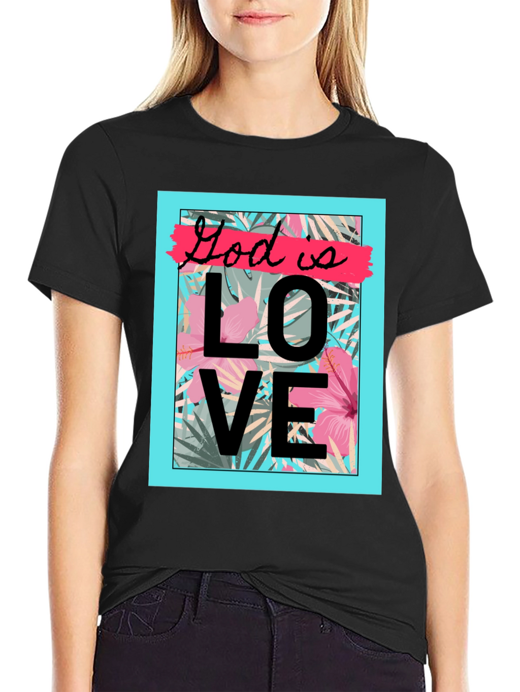God is Love Graphic T-Shirt
