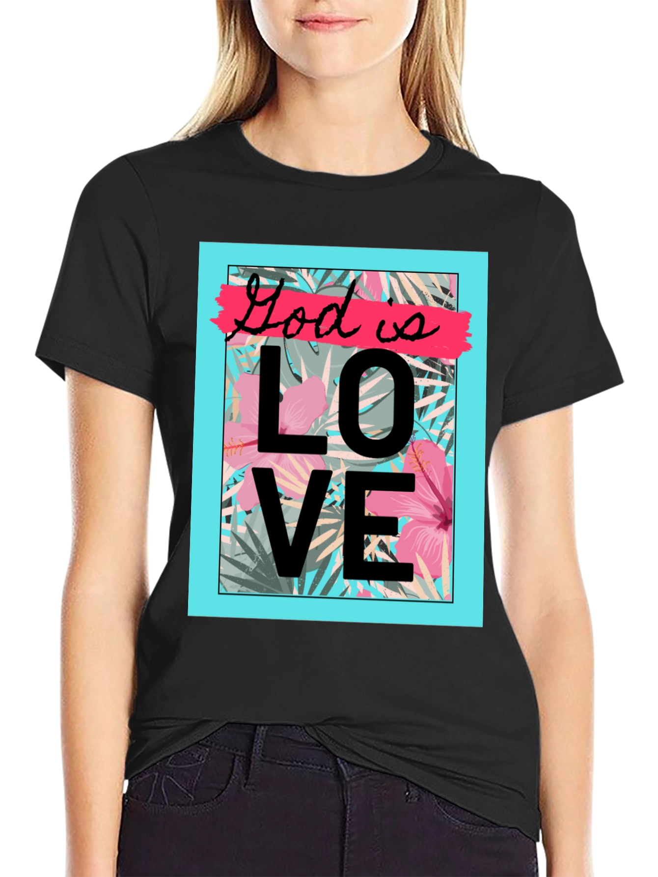 God is Love Graphic T-Shirt