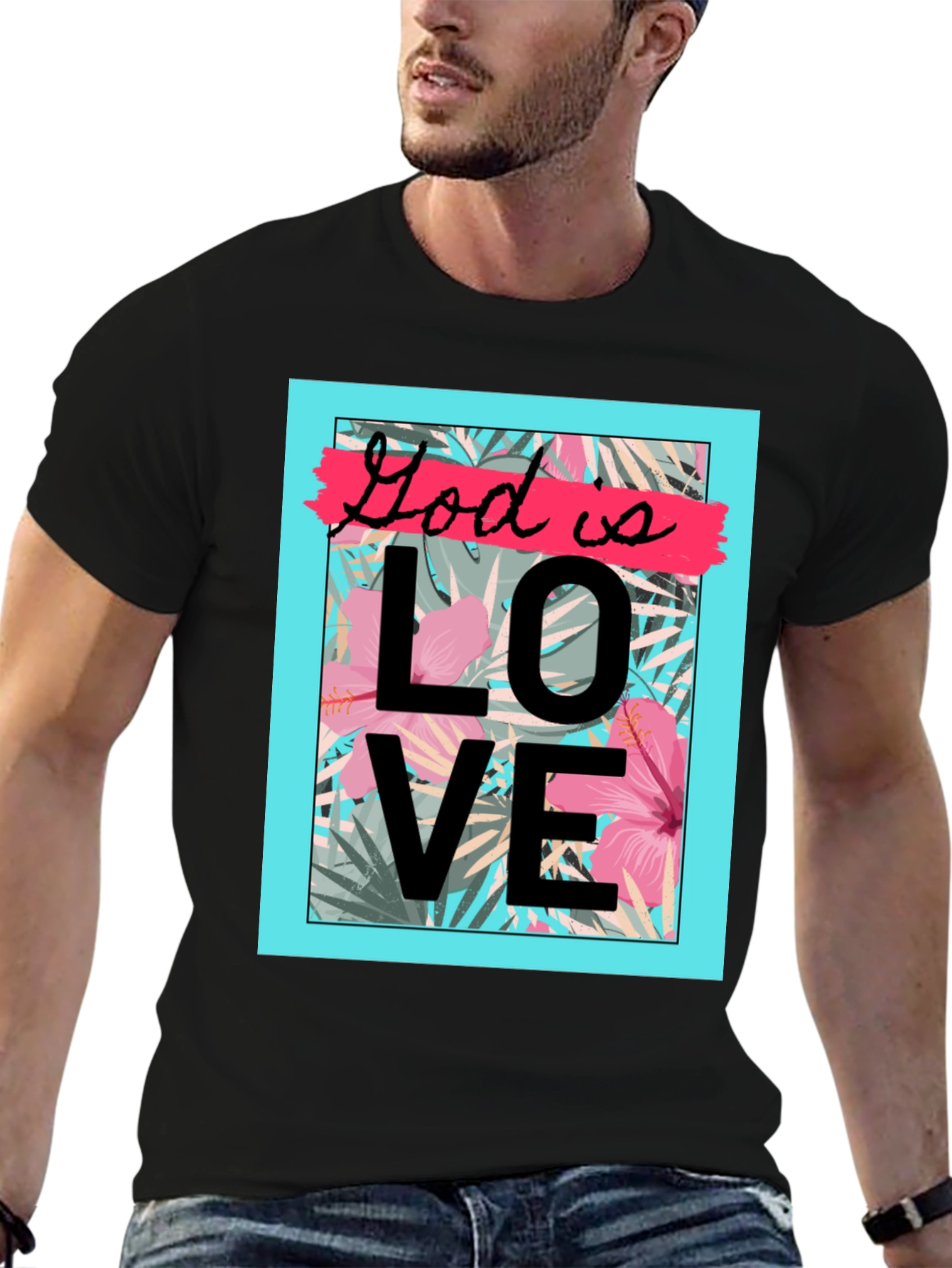God is Love Graphic T-Shirt
