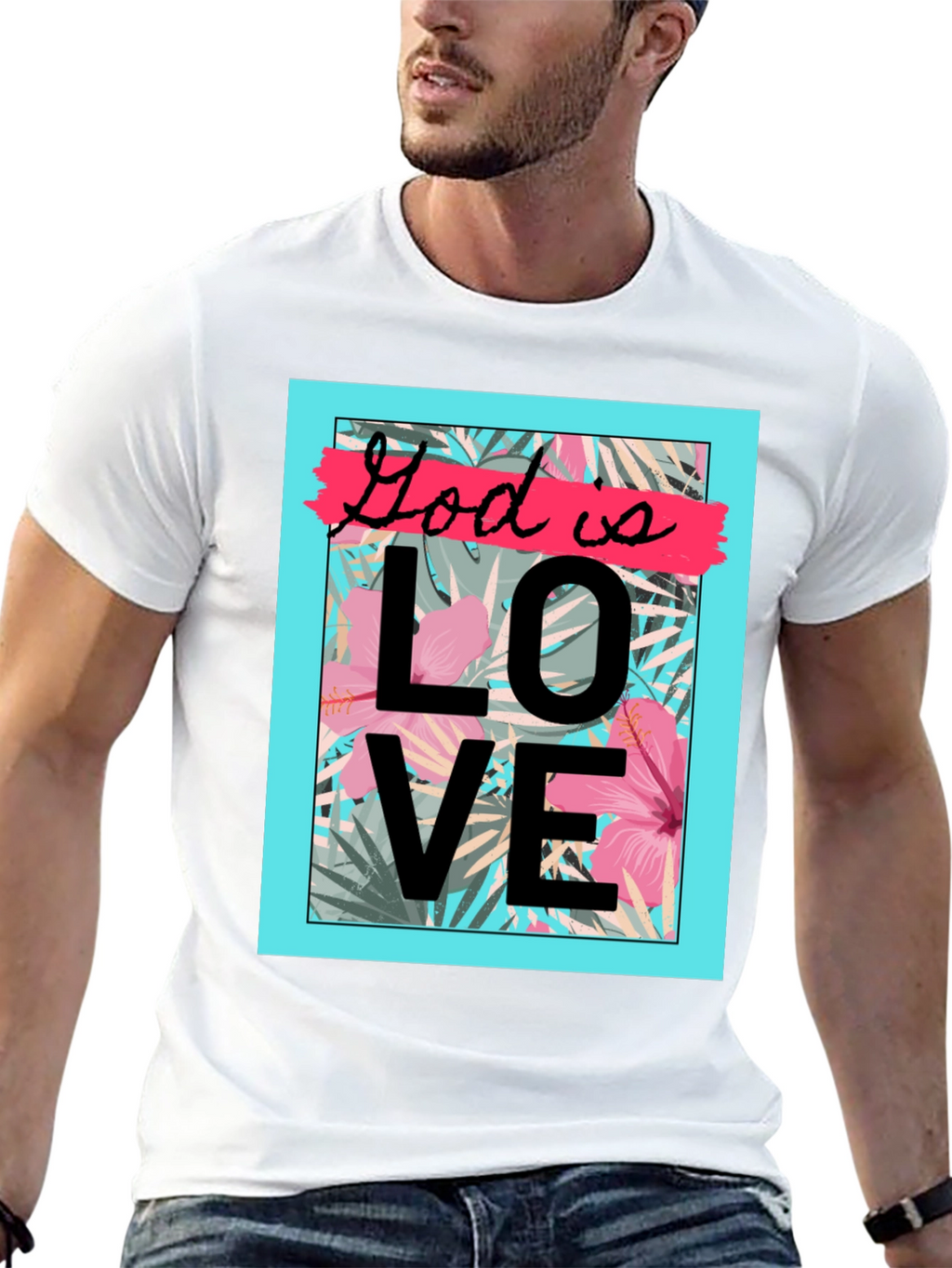 God is Love Graphic T-Shirt
