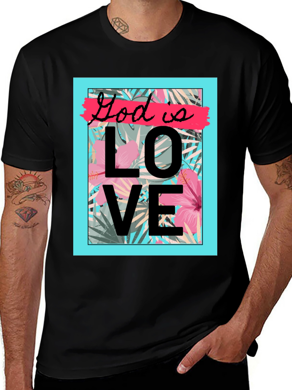 God is Love Graphic T-Shirt