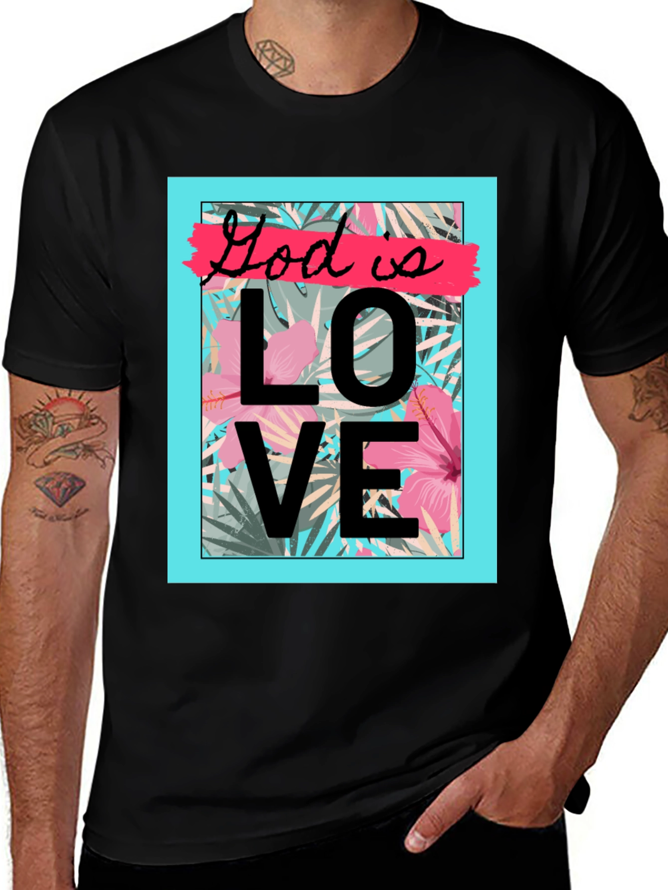 God is Love Graphic T-Shirt
