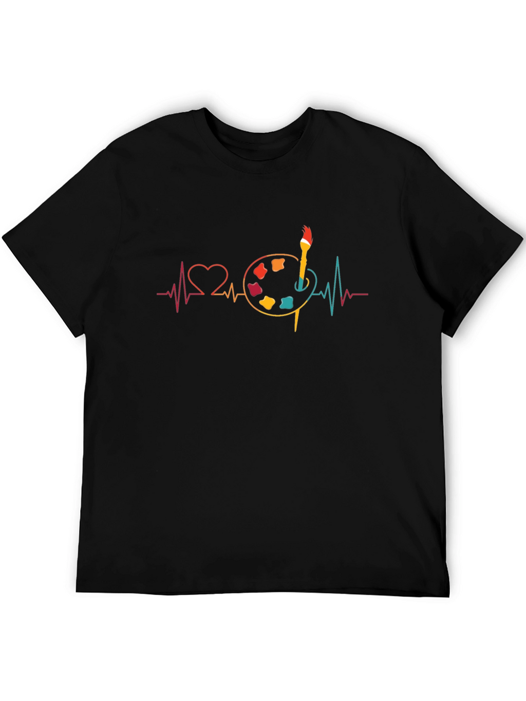 Artist Heartbeat T-Shirt - Creative Design