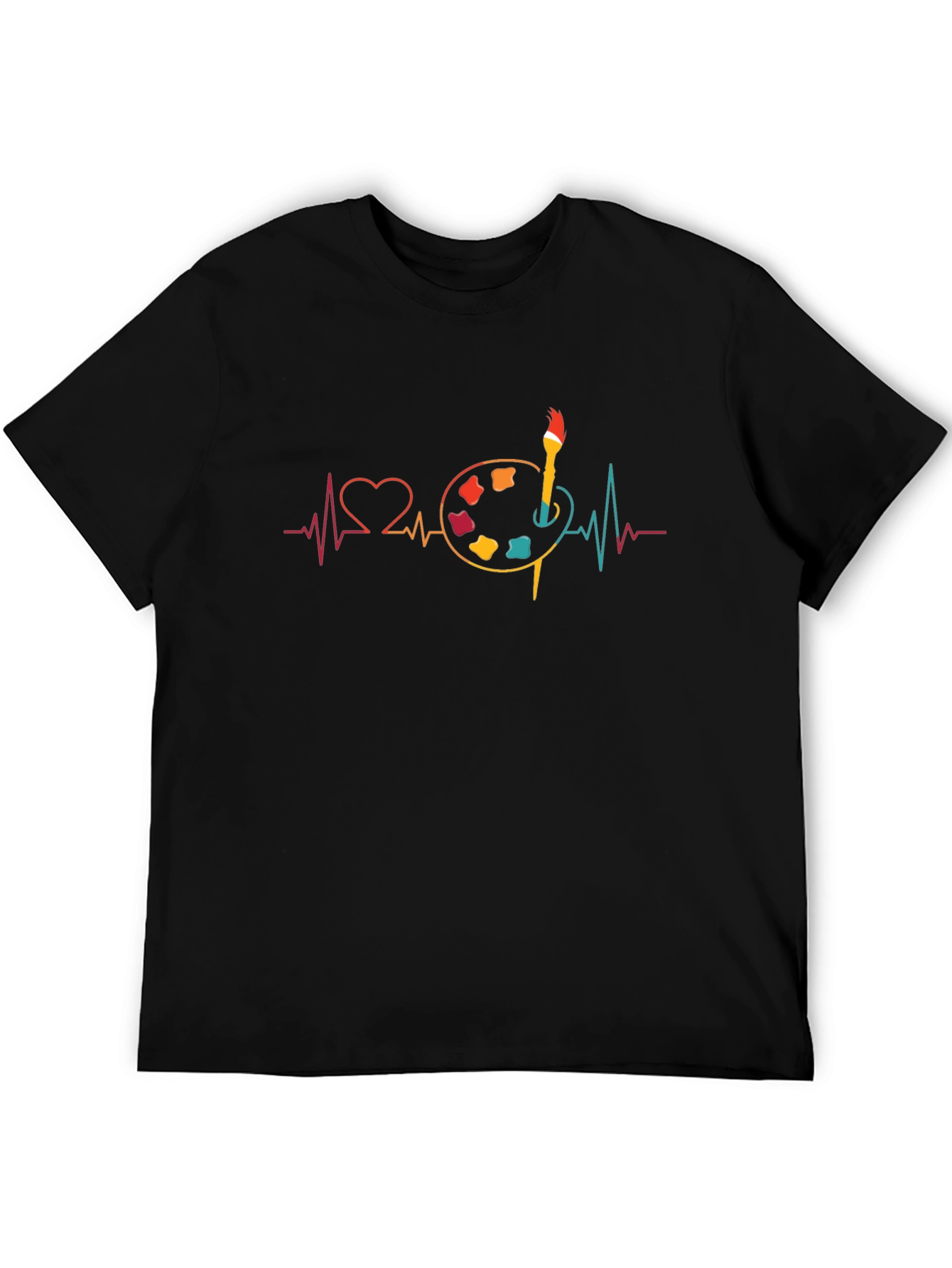 Artist Heartbeat T-Shirt - Creative Design