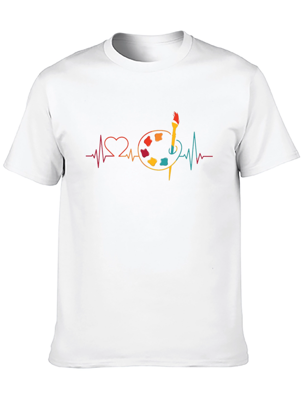 Artist Heartbeat T-Shirt - Creative Design