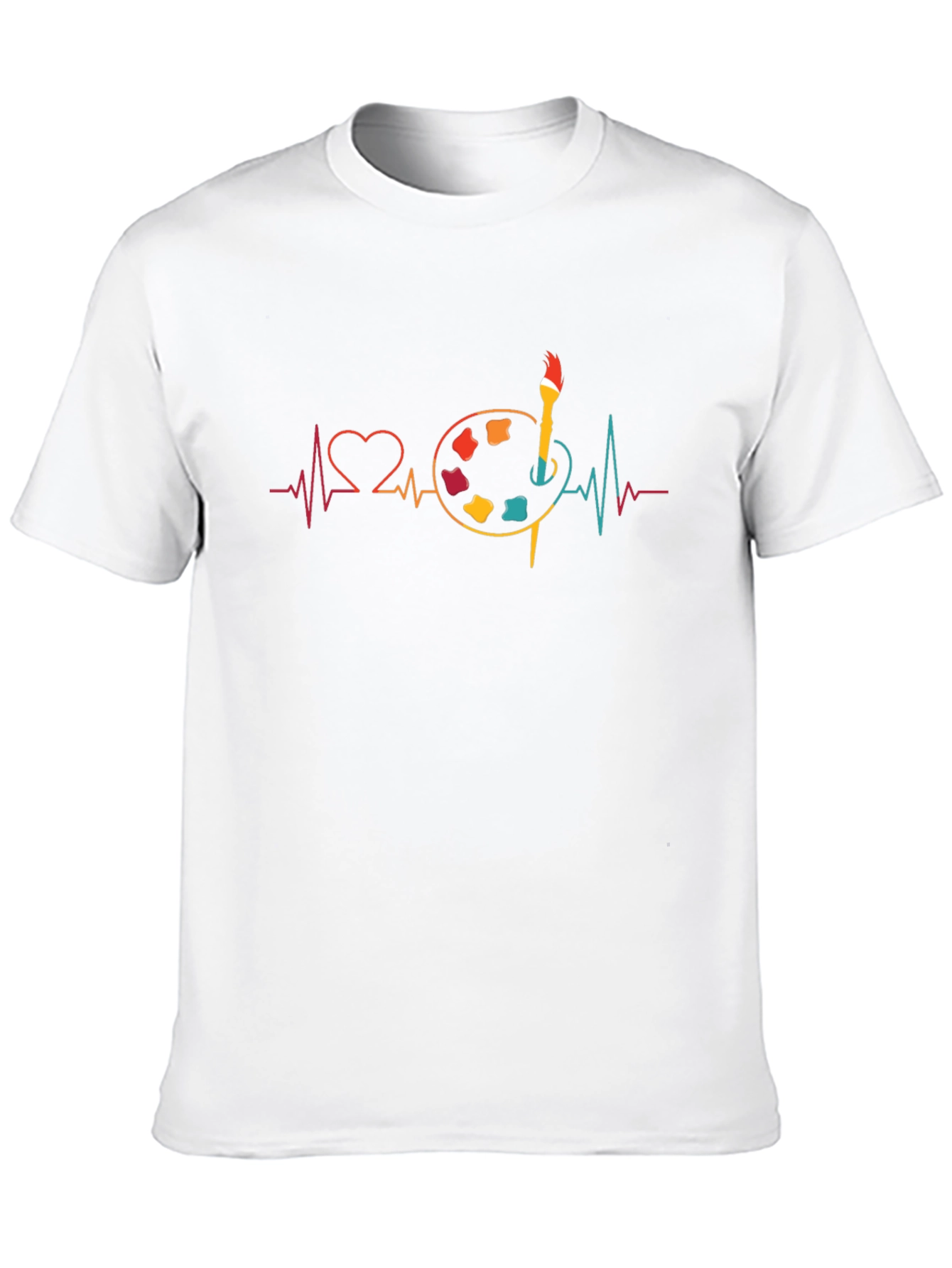 Artist Heartbeat T-Shirt - Creative Design