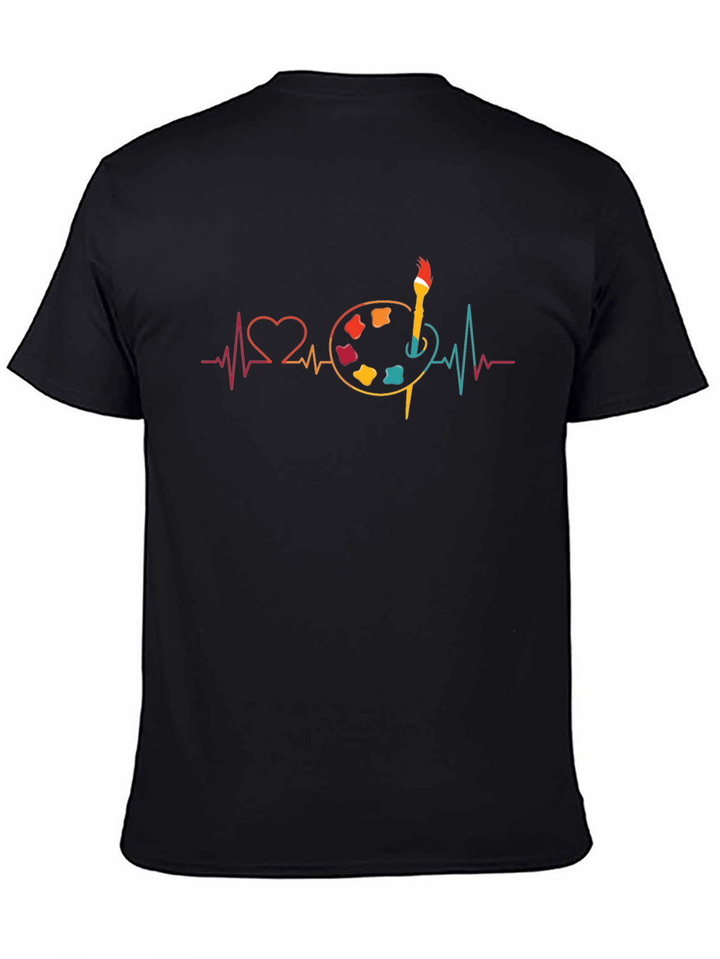 Artist Heartbeat T-Shirt - Creative Design