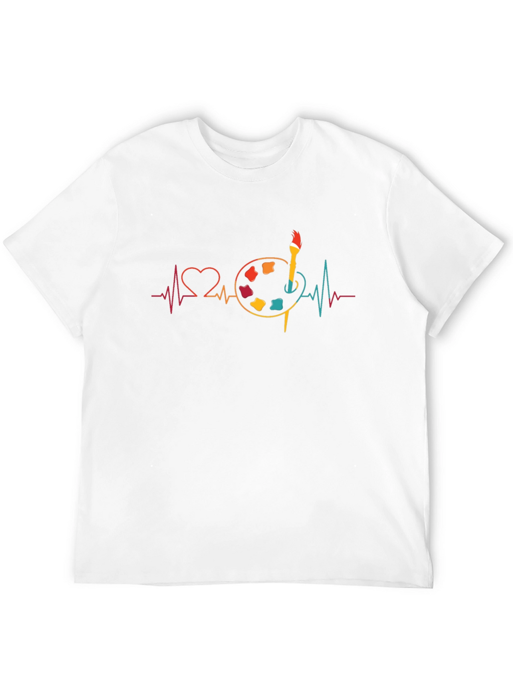 Artist Heartbeat T-Shirt - Creative Design