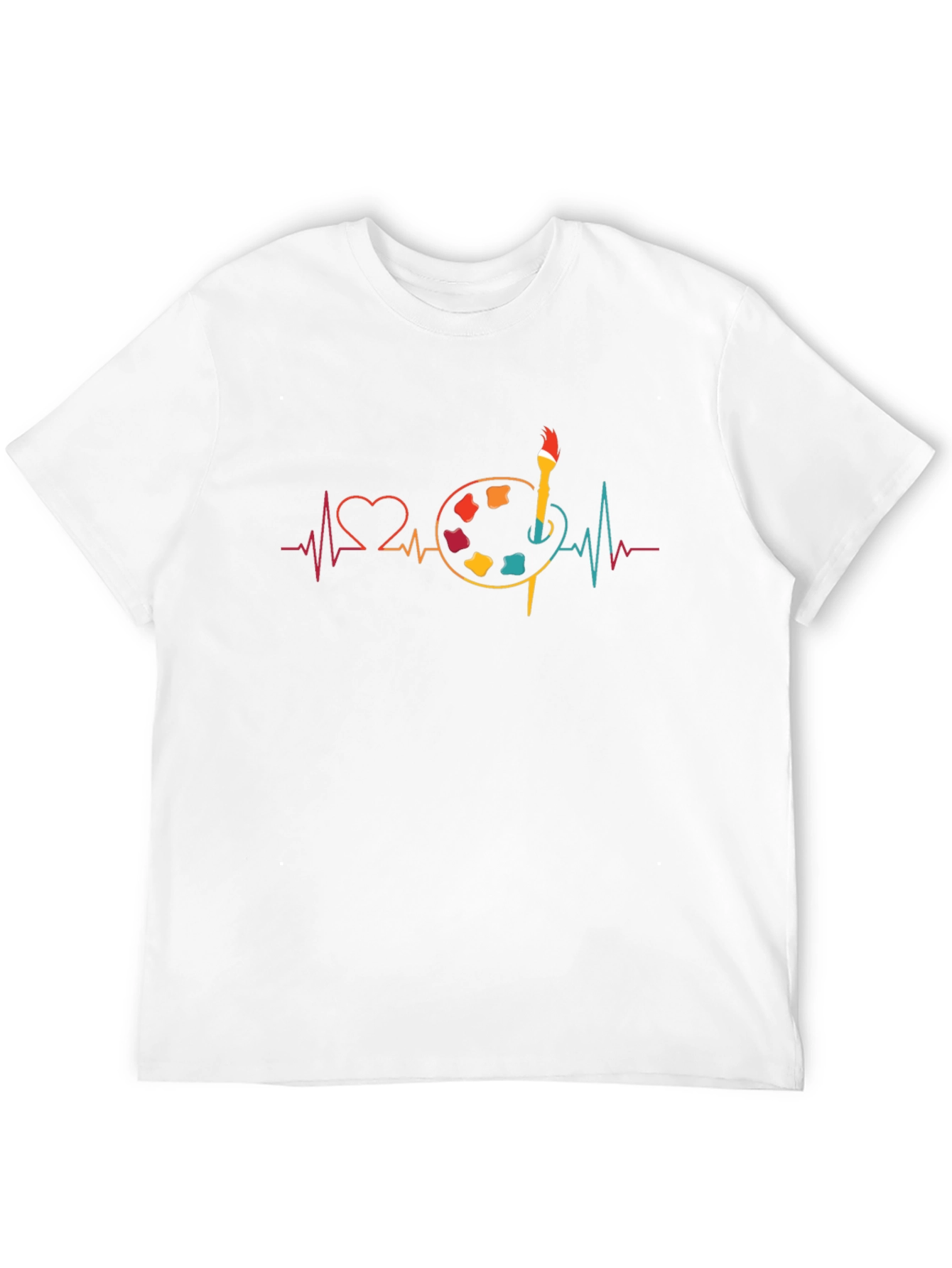 Artist Heartbeat T-Shirt - Creative Design