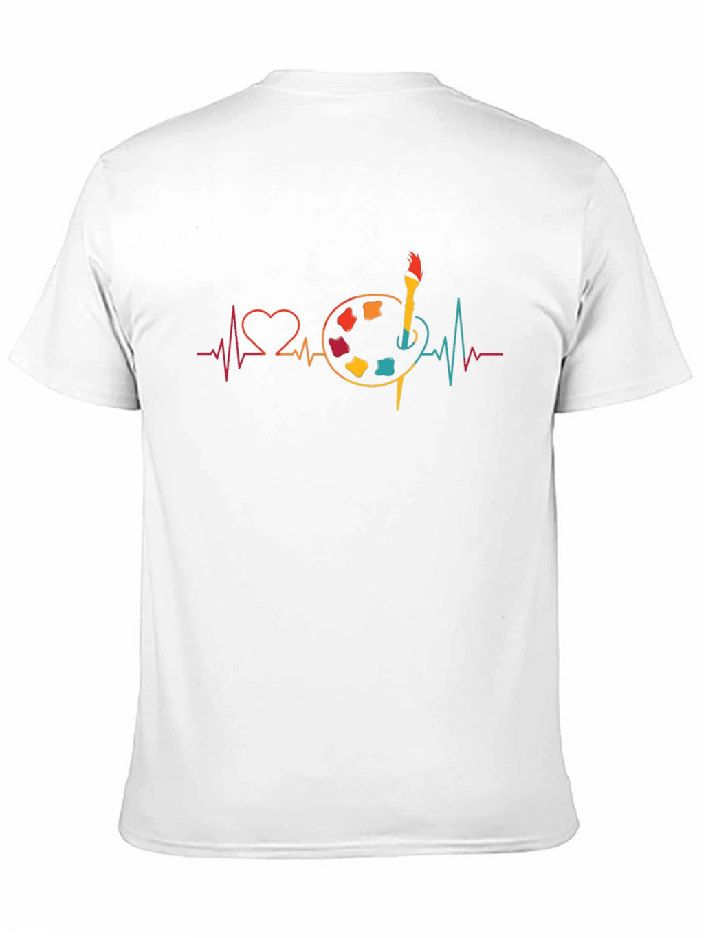 Artist Heartbeat T-Shirt - Creative Design