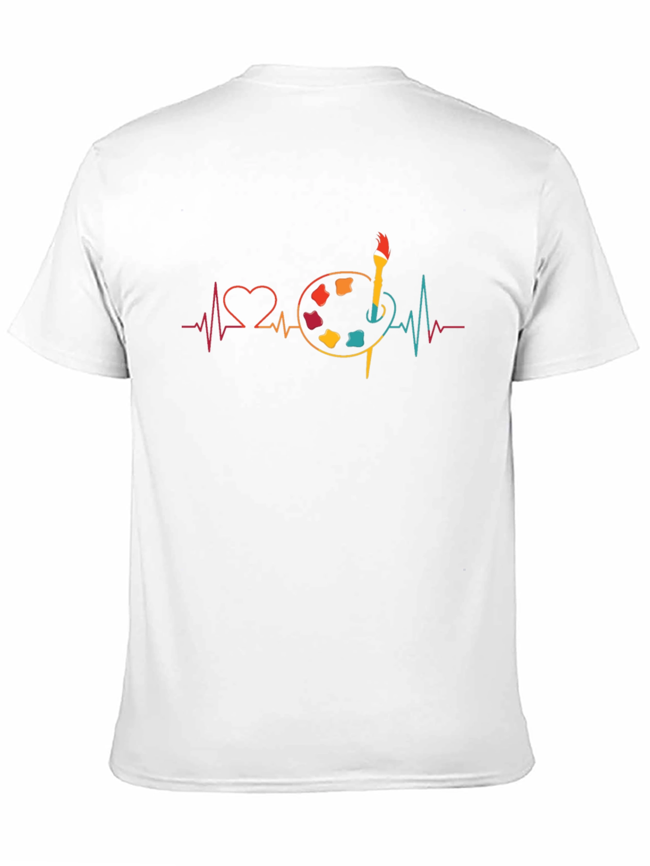 Artist Heartbeat T-Shirt - Creative Design