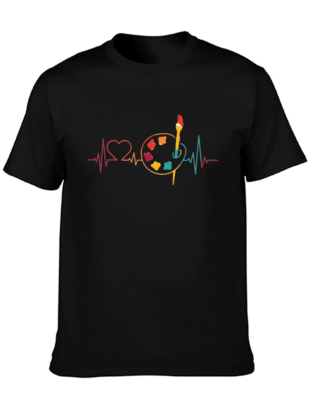 Artist Heartbeat T-Shirt - Creative Design
