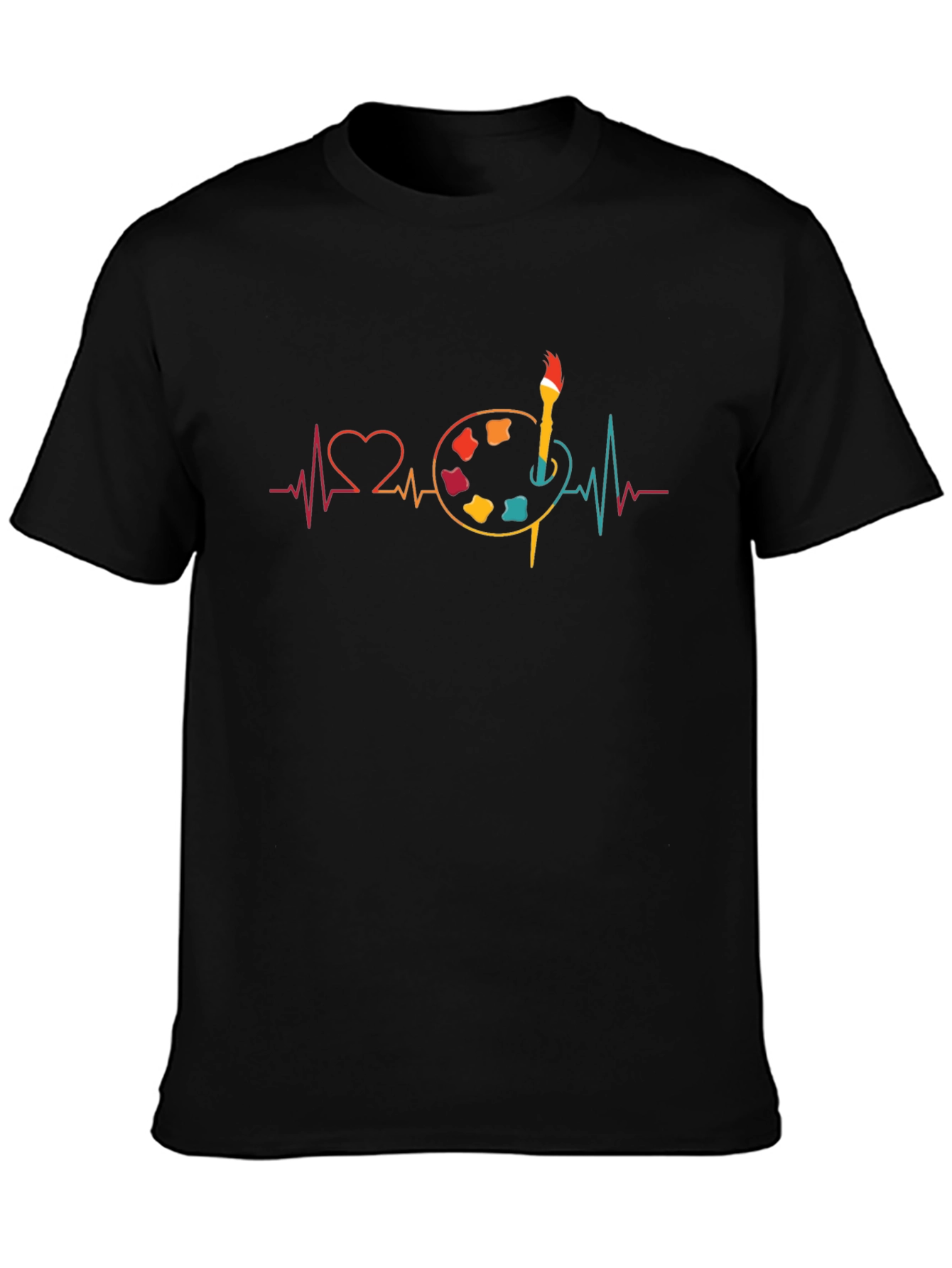 Artist Heartbeat T-Shirt - Creative Design