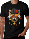 Cool Raccoon Basketball T-Shirt