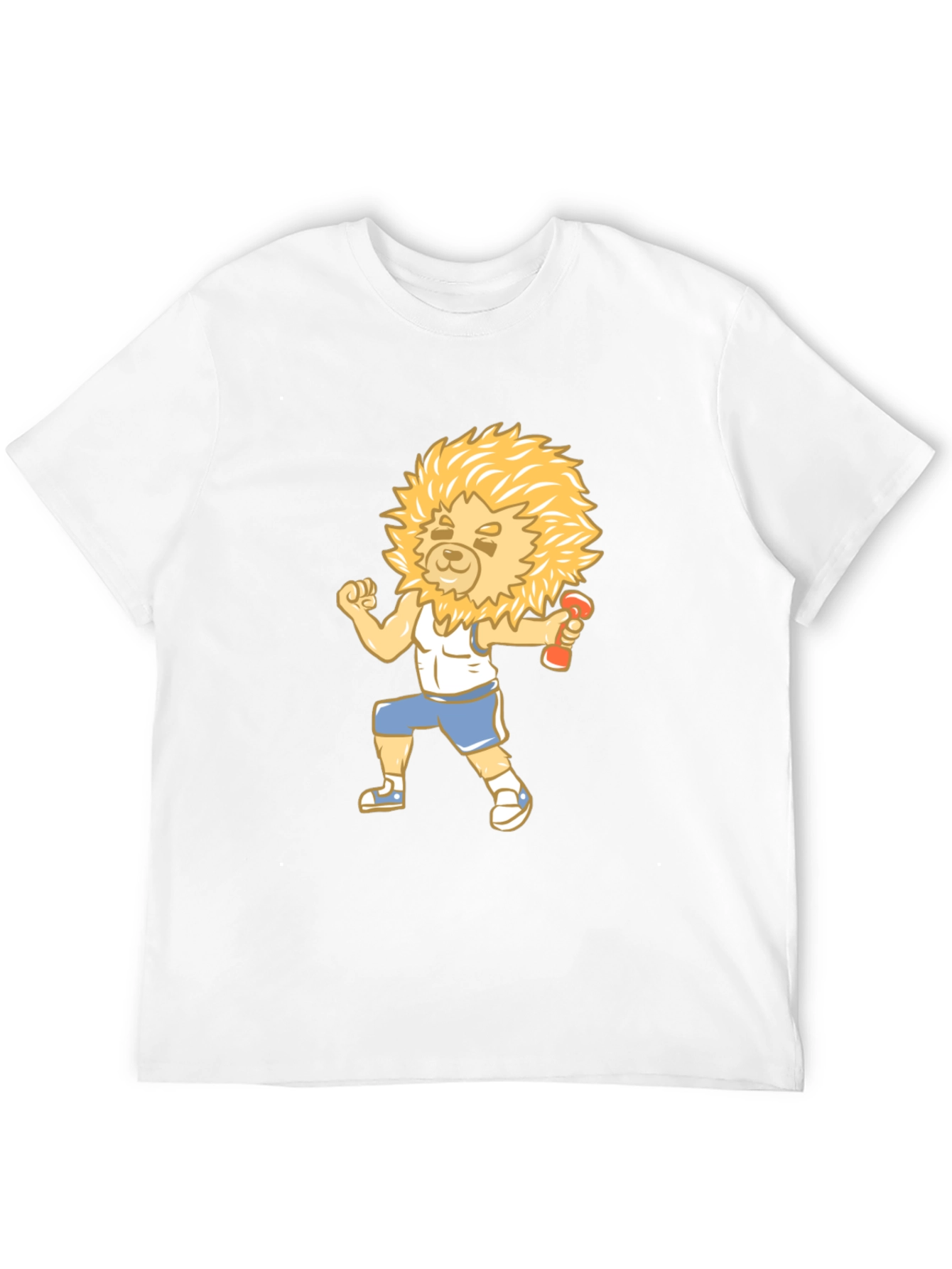 Lion Fitness Black T-Shirt