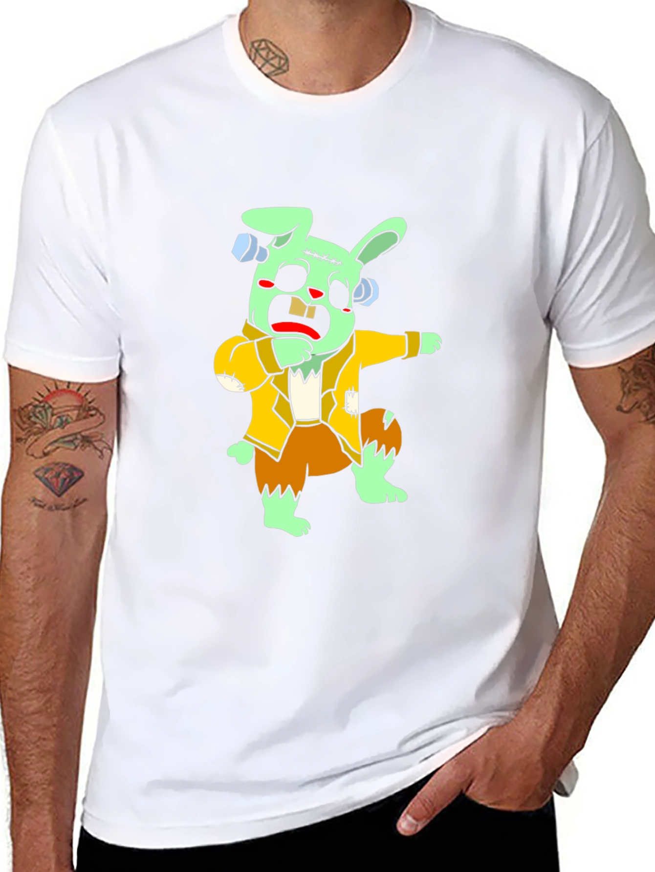 Zombie Bunny Dab T-Shirt