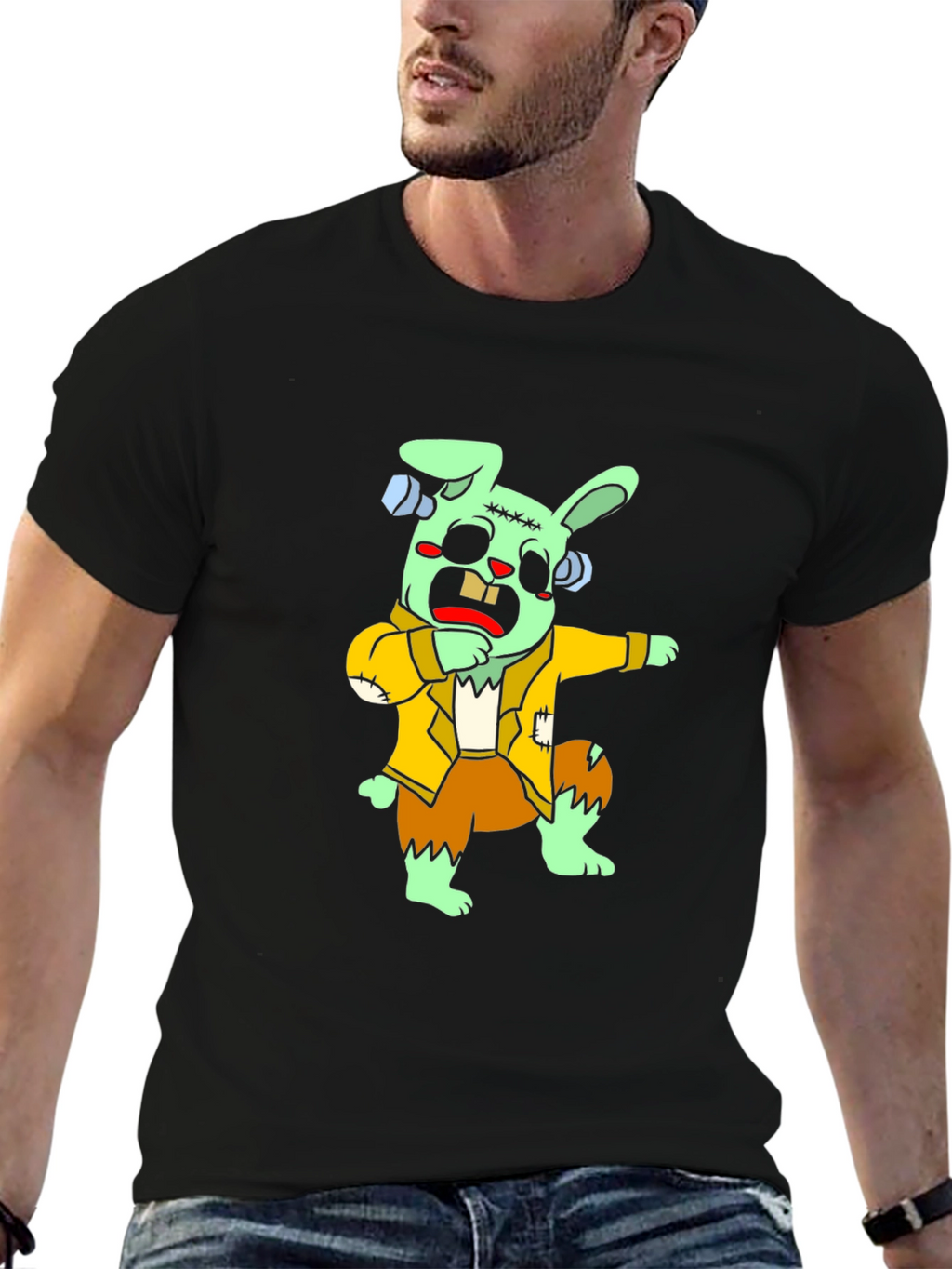 Zombie Bunny Dab T-Shirt