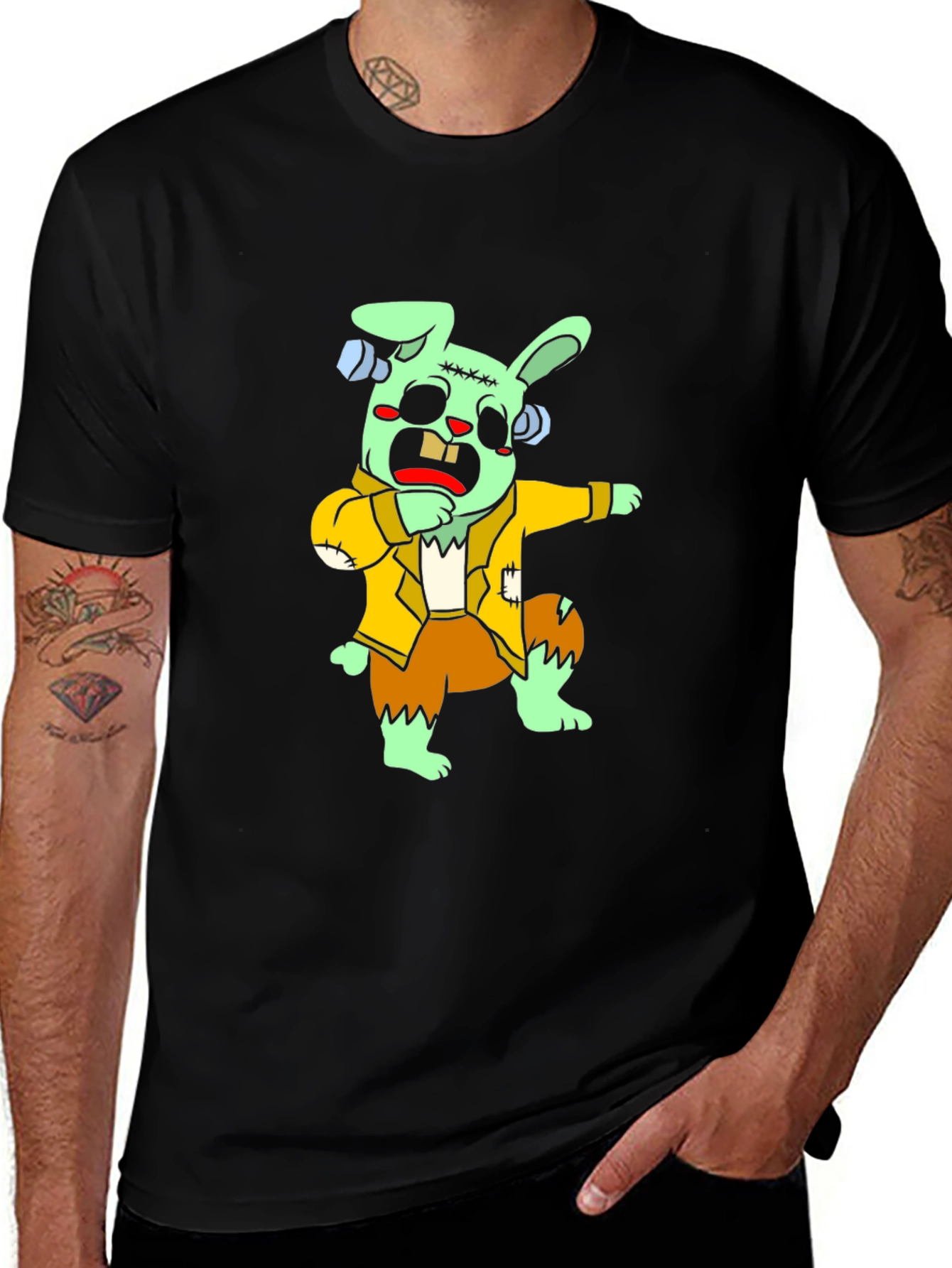 Zombie Bunny Dab T-Shirt