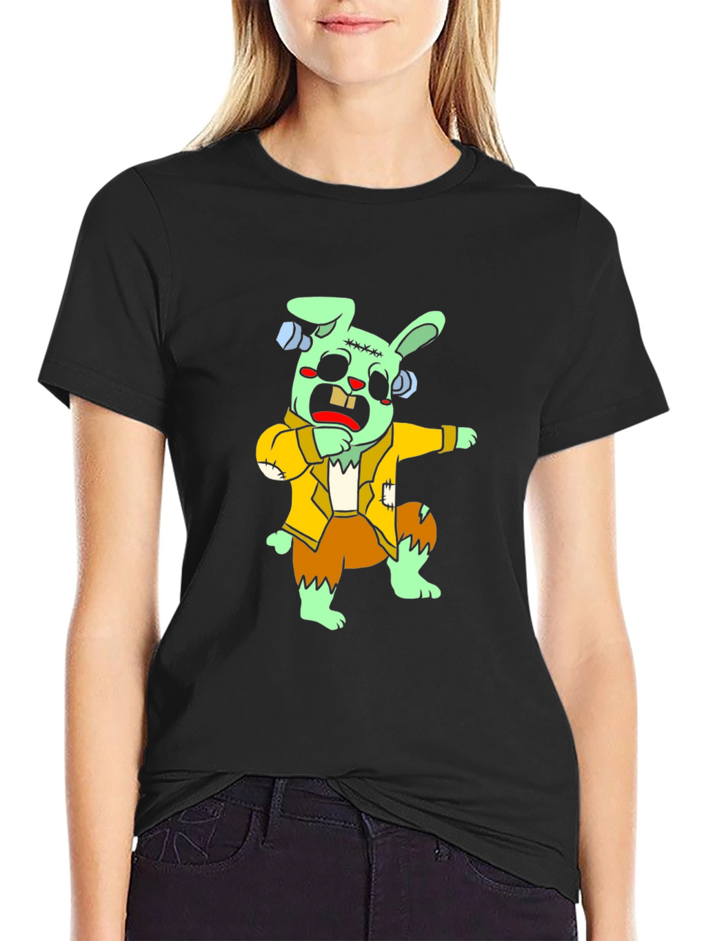 Zombie Bunny Dab T-Shirt