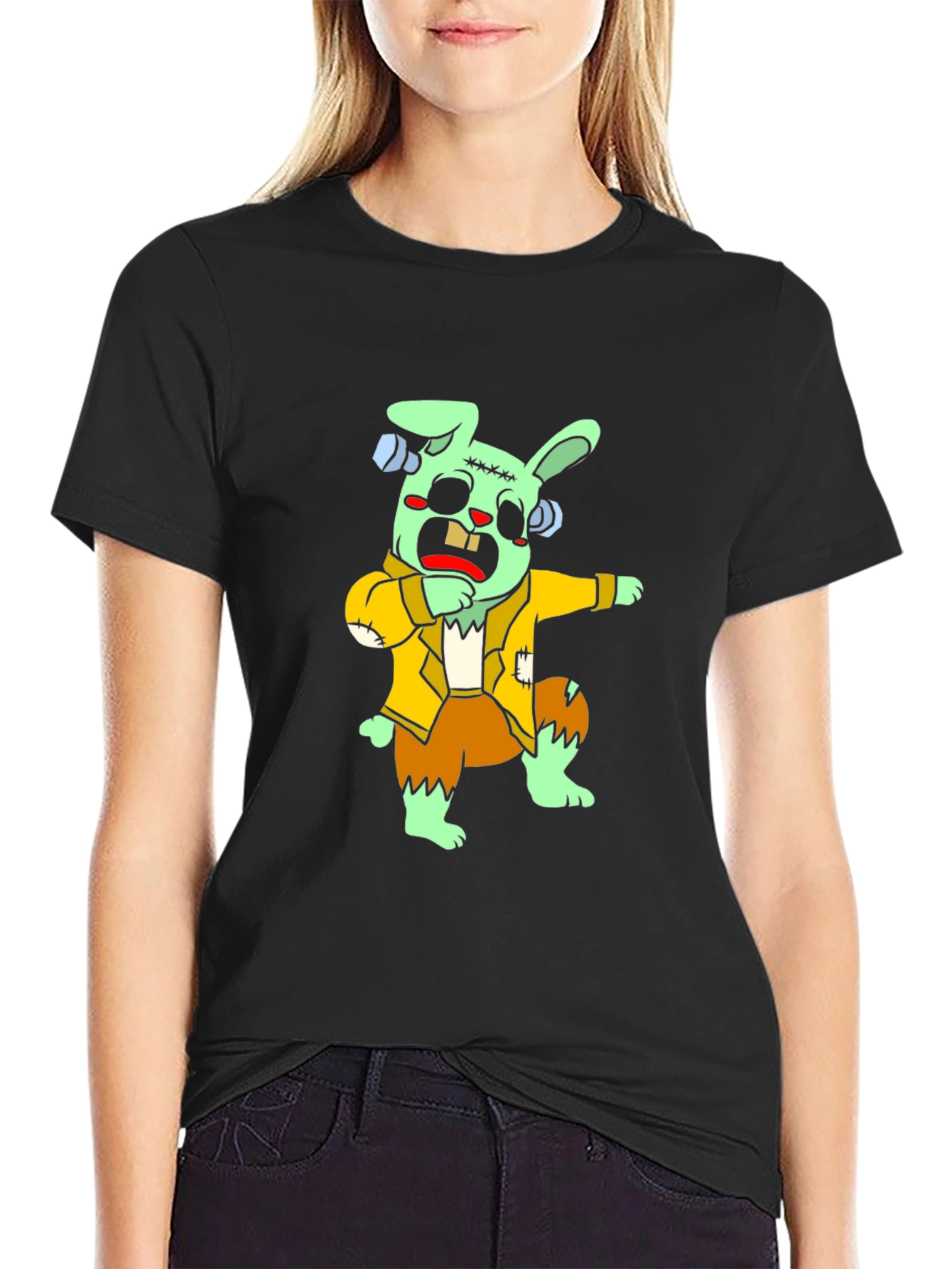 Zombie Bunny Dab T-Shirt