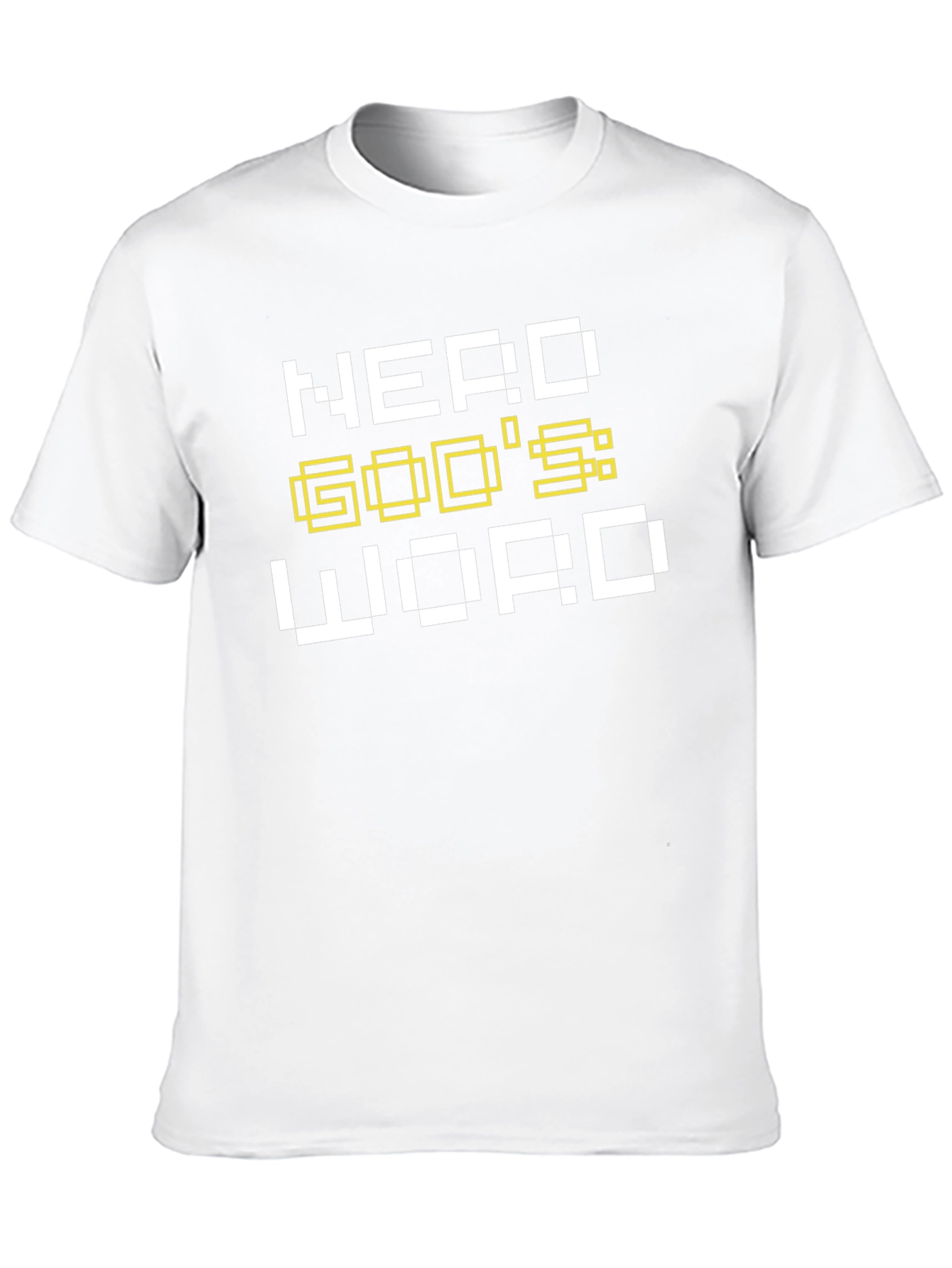 Nerd Gods Word Black Graphic T-Shirt