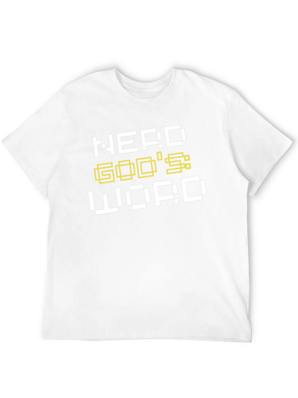 Nerd Gods Word Black Graphic T-Shirt