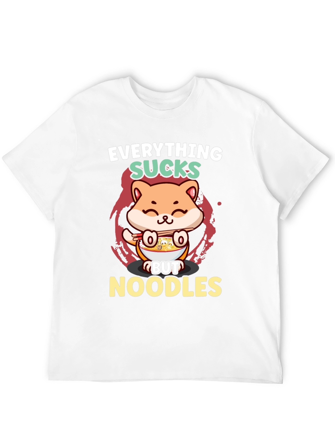Everything Sucks But Noodles T-Shirt