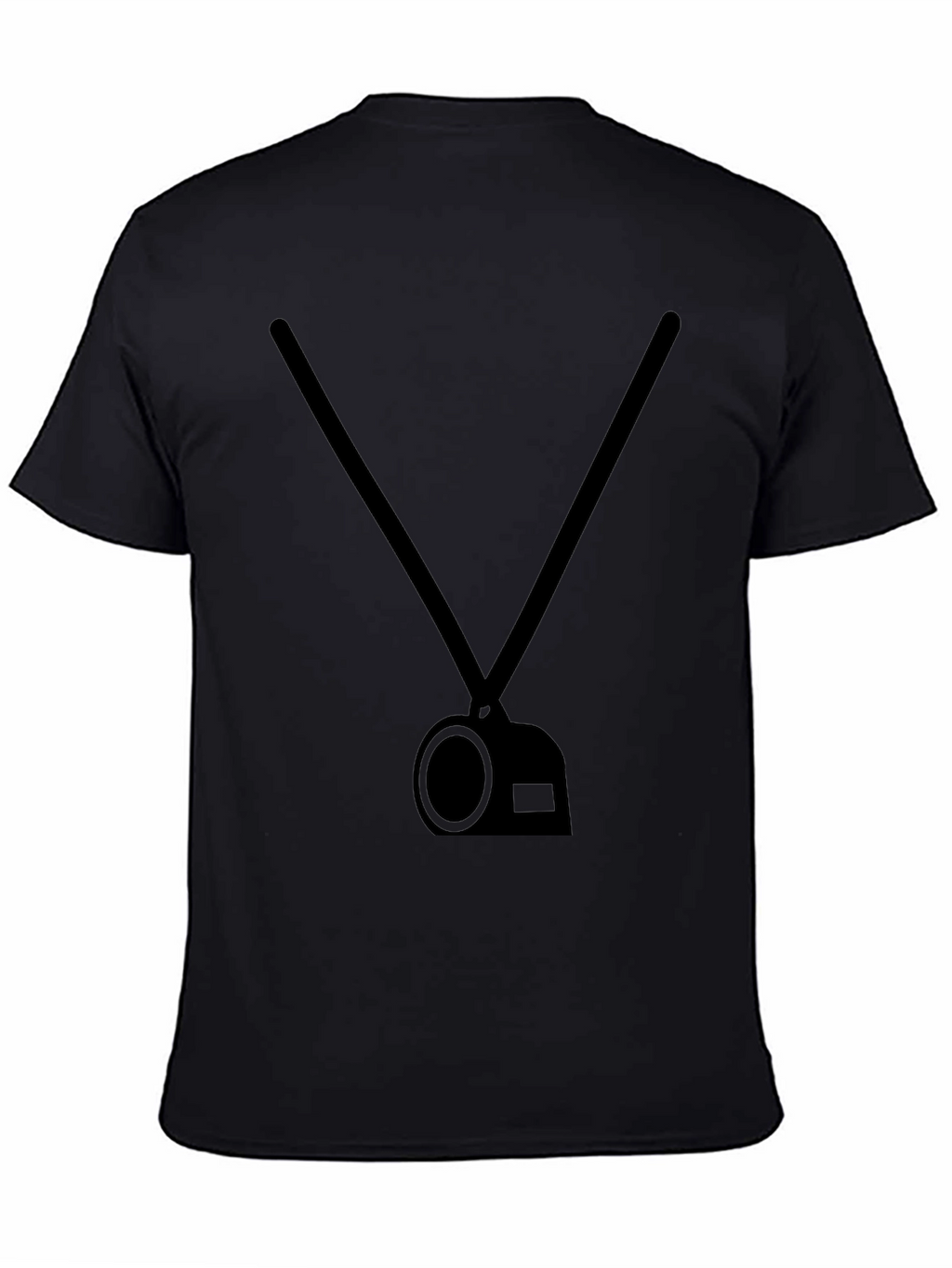 Stylish Black T-Shirt with Camera Graphic