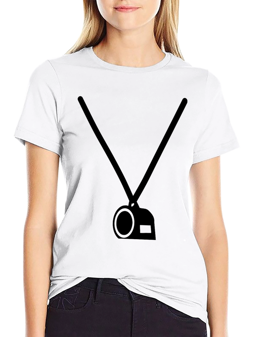 Stylish Black T-Shirt with Camera Graphic