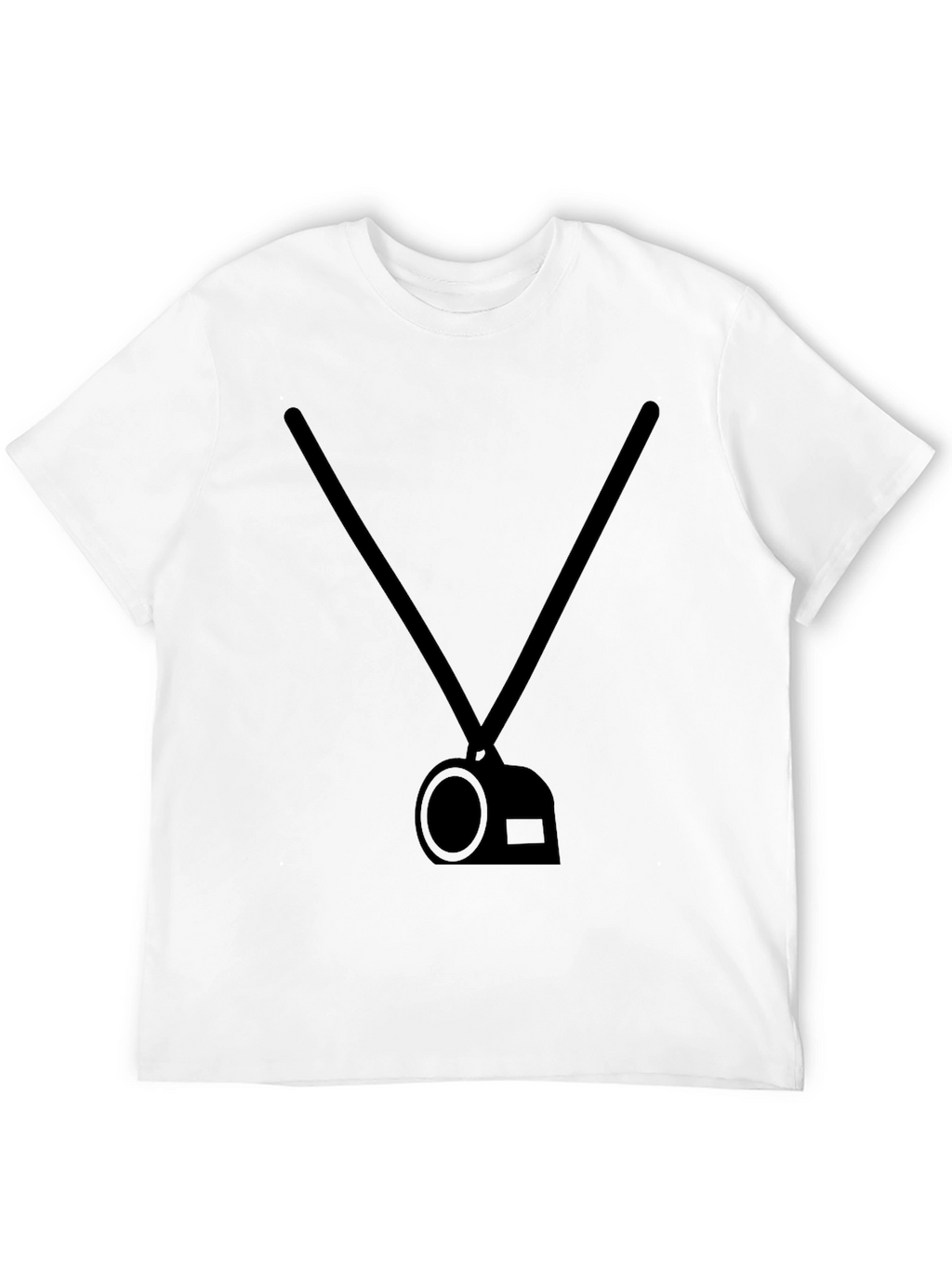 Stylish Black T-Shirt with Camera Graphic