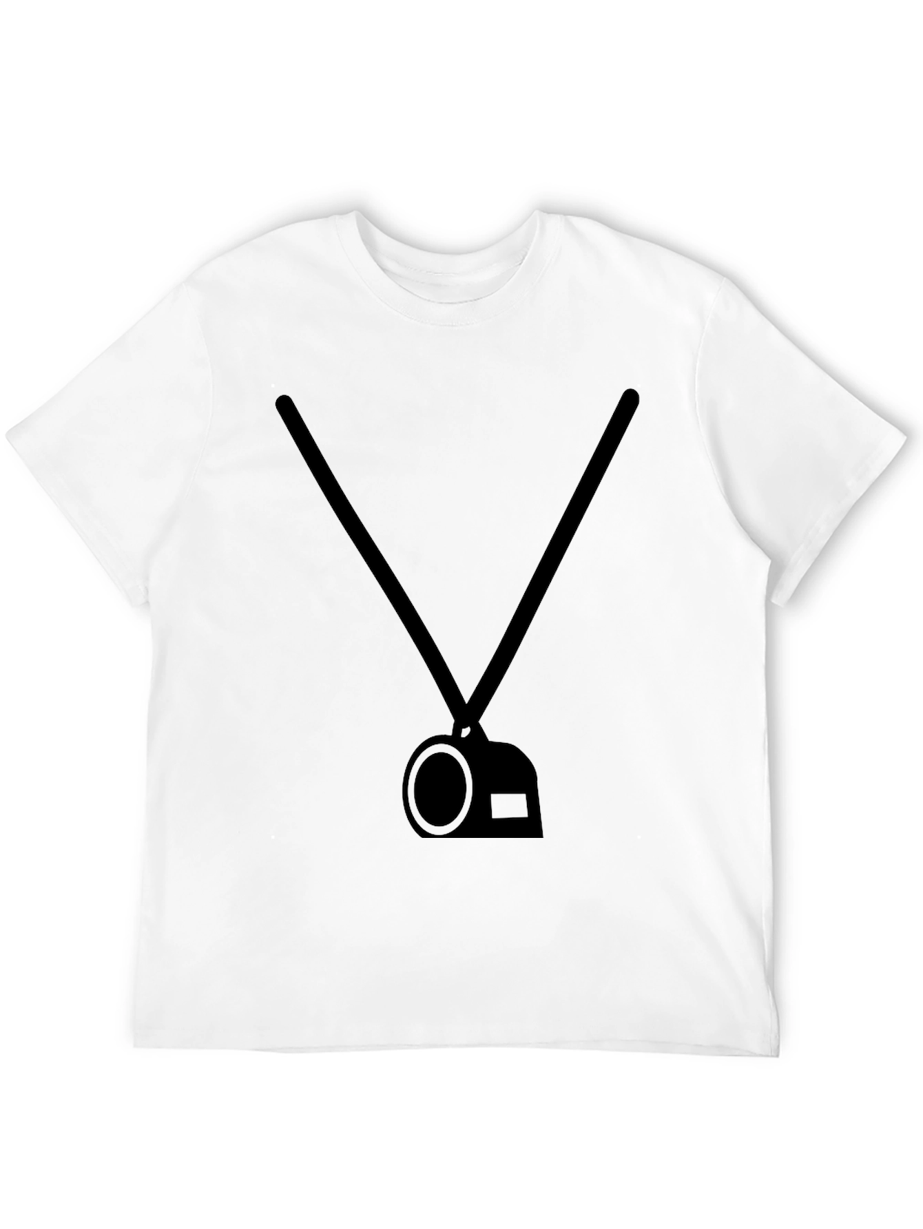 Stylish Black T-Shirt with Camera Graphic