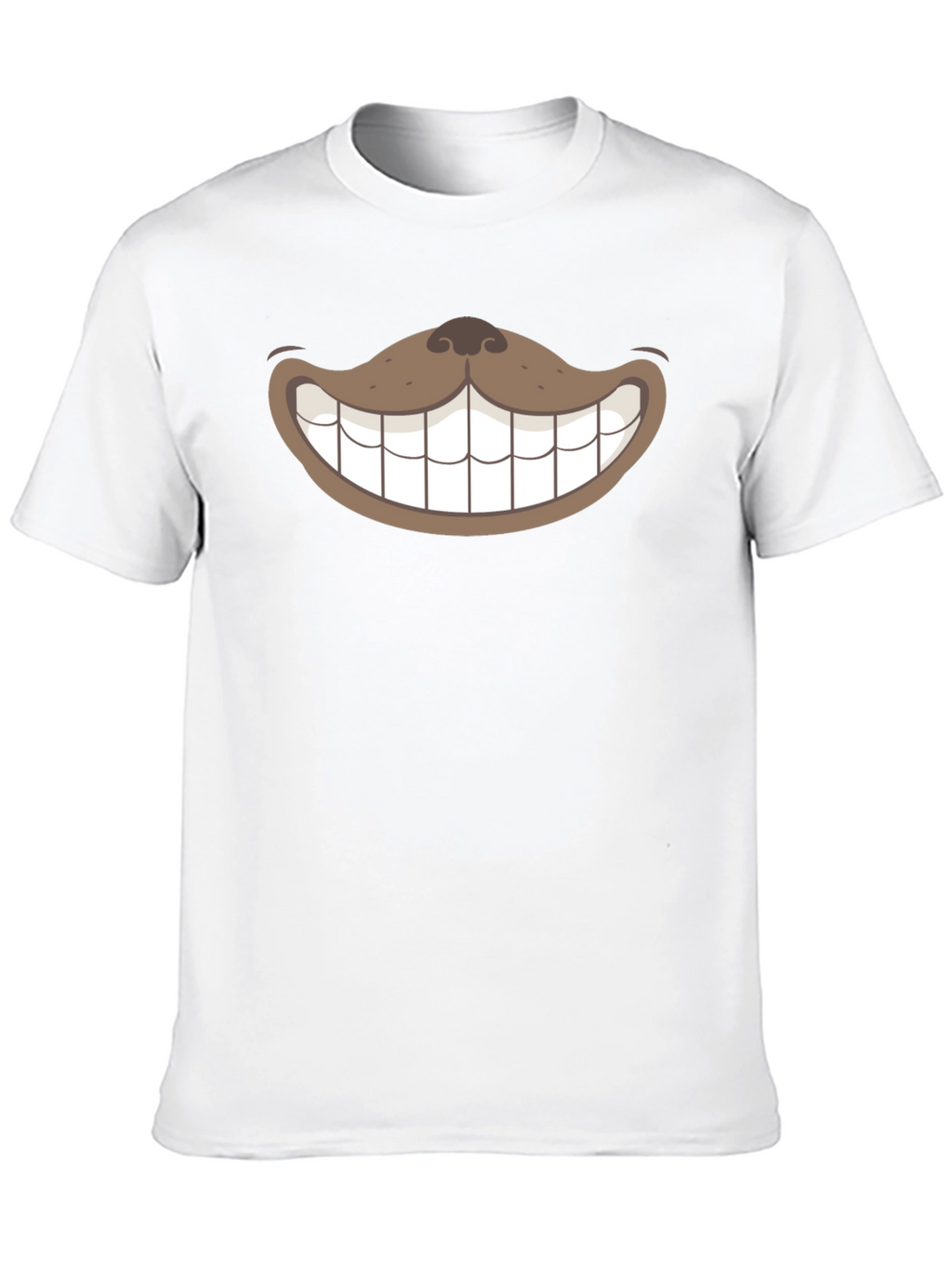 Funny Cheshire Cat Grin Graphic T-Shirt