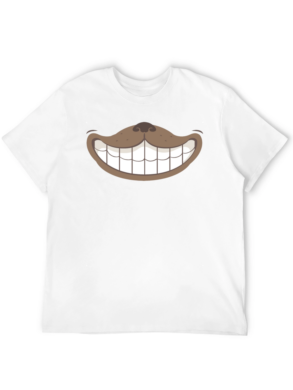 Funny Cheshire Cat Grin Graphic T-Shirt