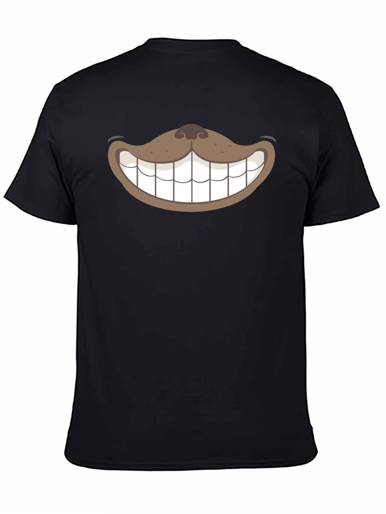 Funny Cheshire Cat Grin Graphic T-Shirt
