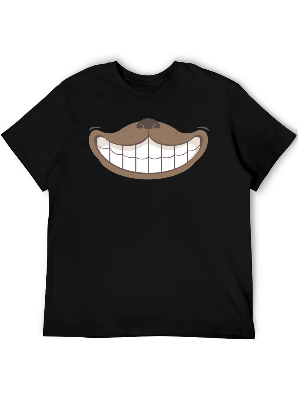 Funny Cheshire Cat Grin Graphic T-Shirt