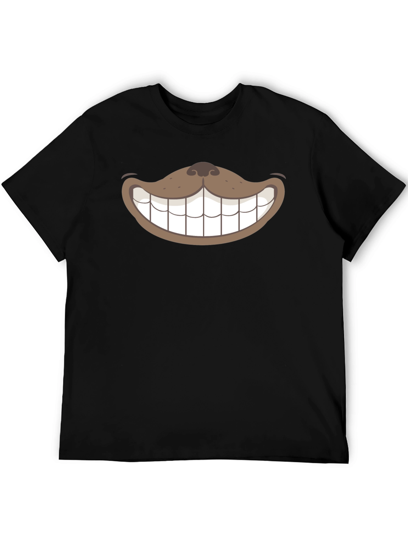Funny Cheshire Cat Grin Graphic T-Shirt