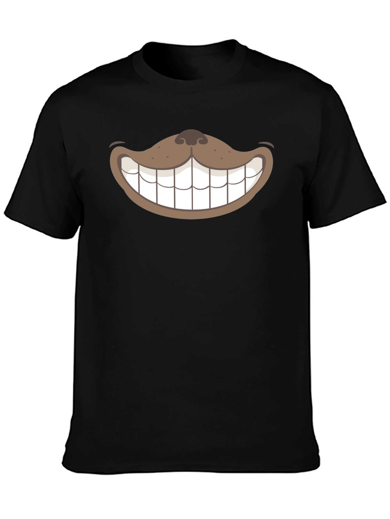 Funny Cheshire Cat Grin Graphic T-Shirt