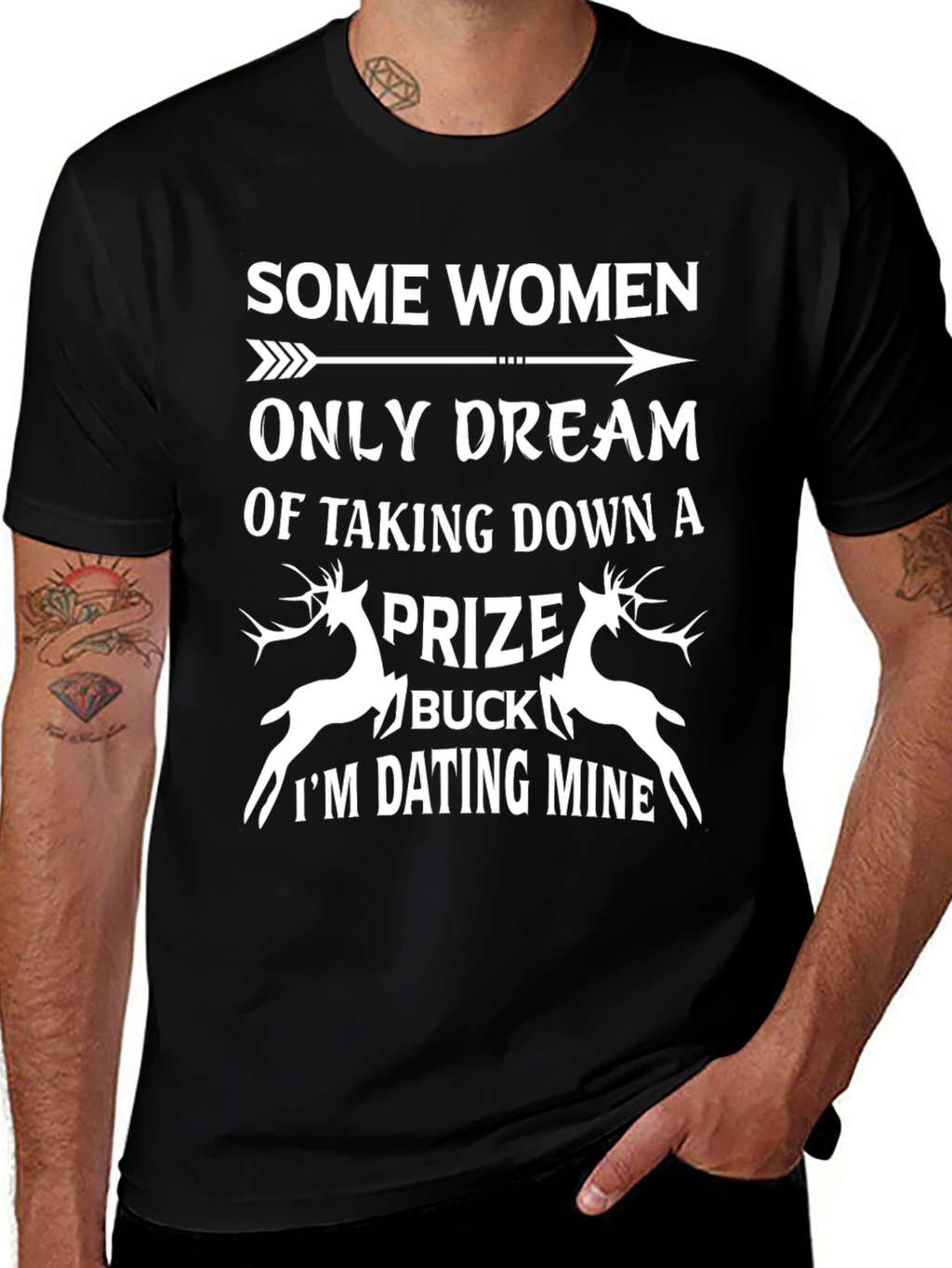 Some Women Buck Hunting Graphic T-Shirt