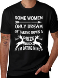 Some Women Buck Hunting Graphic T-Shirt