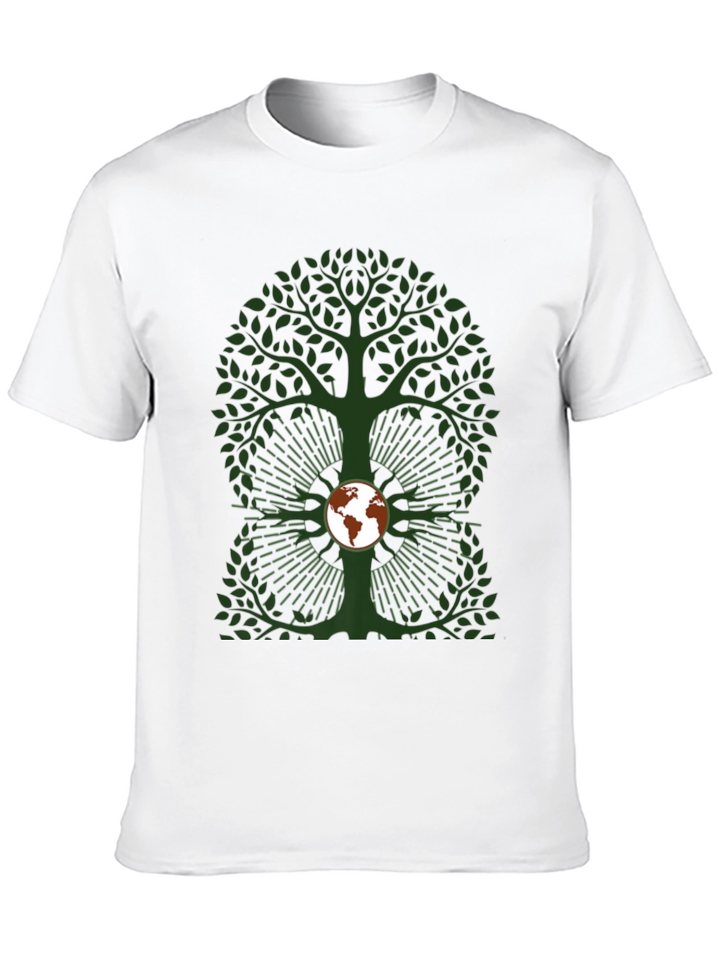 Earth Tree Graphic Tee - Eco-Friendly Design