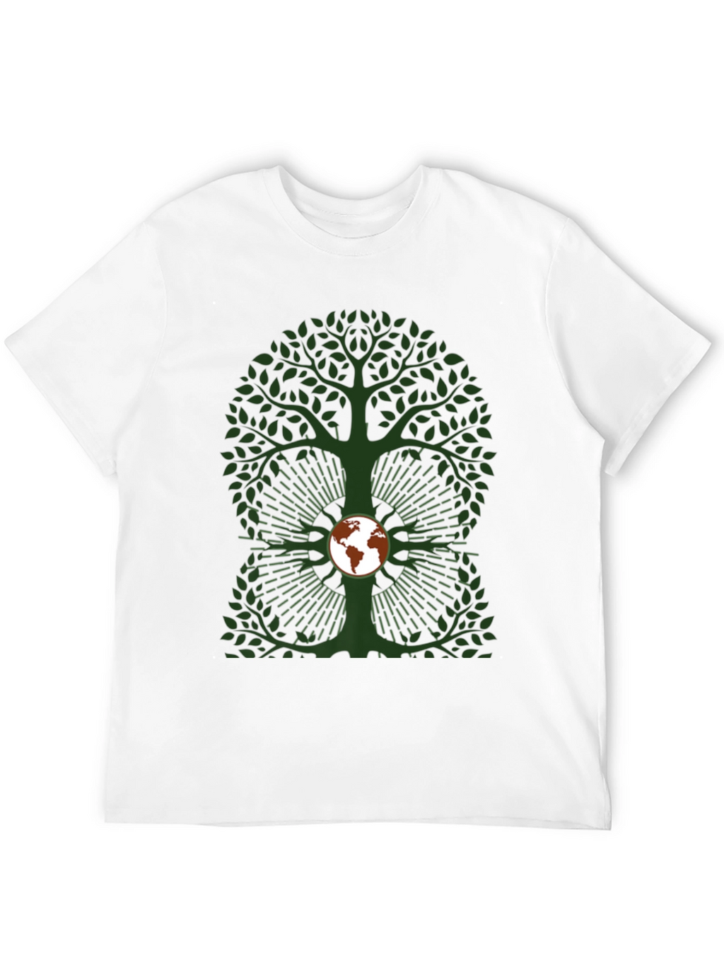 Earth Tree Graphic Tee - Eco-Friendly Design