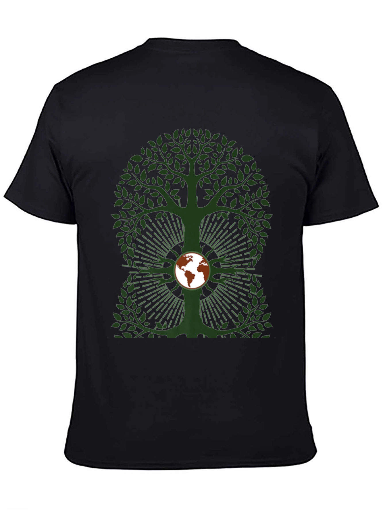 Earth Tree Graphic Tee - Eco-Friendly Design